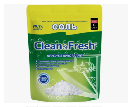 Соль для ПММ "Clean&Fresh" гранулированная 1500гр.