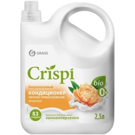 Кондиционер-ополаскиватель для стирки CRISPI концентрированный Уютное прикосновение (флакон 2500 мл)