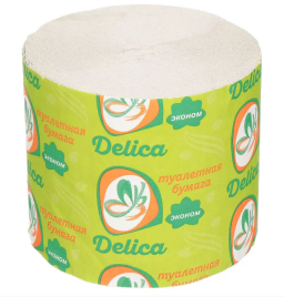 Бумага туалетная Delica без втулки, 36 м Эконом