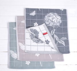 ПОЛОТЕНЦЕ КУХОННОЕ, ДВУХСТОРОННЕЕ “ЛЁН” (70Х35СМ )