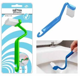 Щетка для унитаза п/м Мультидом SB58-156, 2цв, 21см