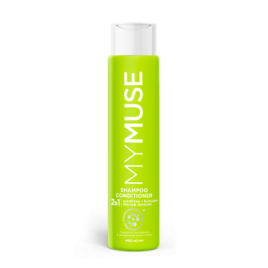 Шампунь и бальзам - ополаскиватель 2 в 1 против перхоти MYMUSE 400мл