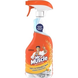 Мистер Мускул д/кухни с курком 500мл. Энергия Цитруса *3/12