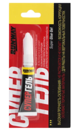 Клей супер гель 2мл. (RUNWAY) RW 8507