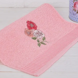 Полотенце махровое 70х30 см, с принтом