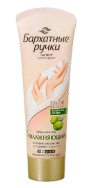 БАРХАТНЫЕ РУЧКИ крем д/рук 80мл Увлажнение *10/20