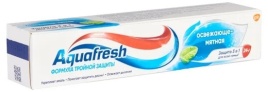 АКВАФРЕШ з/п. 100мл. Освеж. мята (синяя) *6/12 арт441145