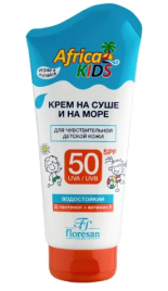 Крем д/заг Африка детс.SPF-50 150мл