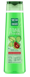 Шампунь ЧИСТАЯ ЛИНИЯ  против выпадения Конский  Каштан 400мл /12