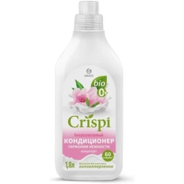 Кондиционер-ополаскиватель для стирки CRISPI концентрированный Гармония нежности (флакон 1800 мл)
