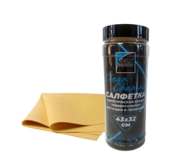 Салфетка в тубе из искуственной замши"VELX" маленькая 43х32