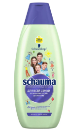 Шампунь SCHAUMA 750 мл Ухaживающий "Для всей семьи" /6