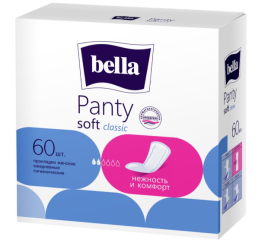 БЕЛЛА прокл.ежедн.PANTY Soft  Classic - 60шт *6/12 (BE-021-RN60-101)