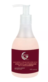 Крем д/умыв Гринини 4в1коллаг235мл