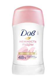 ДАВ дез.стик 40мл Нежность пудры *3/6