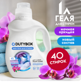 Эко-гель для стирки Концентрат "Персик и масло жожоба" (40 стирок), 1л
