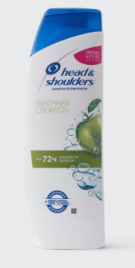 H&S Шампунь 400мл Яблочная свежесть /6	