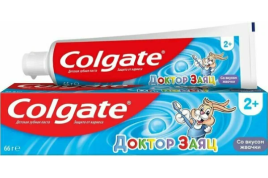 КОЛГЕЙТ з/п Детская 50мл. Доктор Заяц вкус жвачки*3/48(89286)