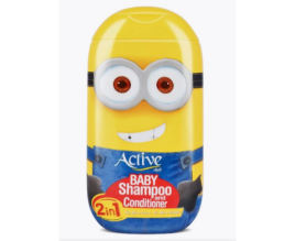 Актив шампунь 280мл. детский 2в1 "Minions"