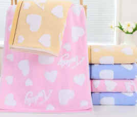 Полотенце для рук и лица махра-лен (35х75)