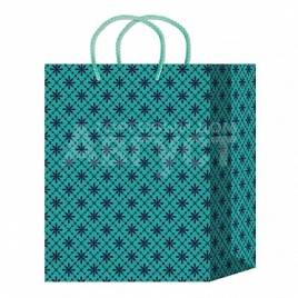 Пакет подарочный S Орнамент 11*13*6 см