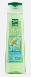 Шампунь восстанавливающий ЧИСТАЯ ЛИНИЯ  Ромашка 400 мл
