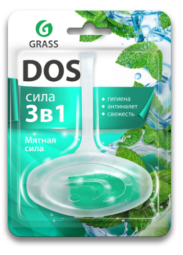 Подвесной блок для унитаза DOS 3 в 1 "Хвоя"
 фото 1