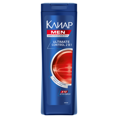 КЛЕР шамп. мужской 400мл 2в1 Ультимейт Контроль пр/перхоти  фото 1