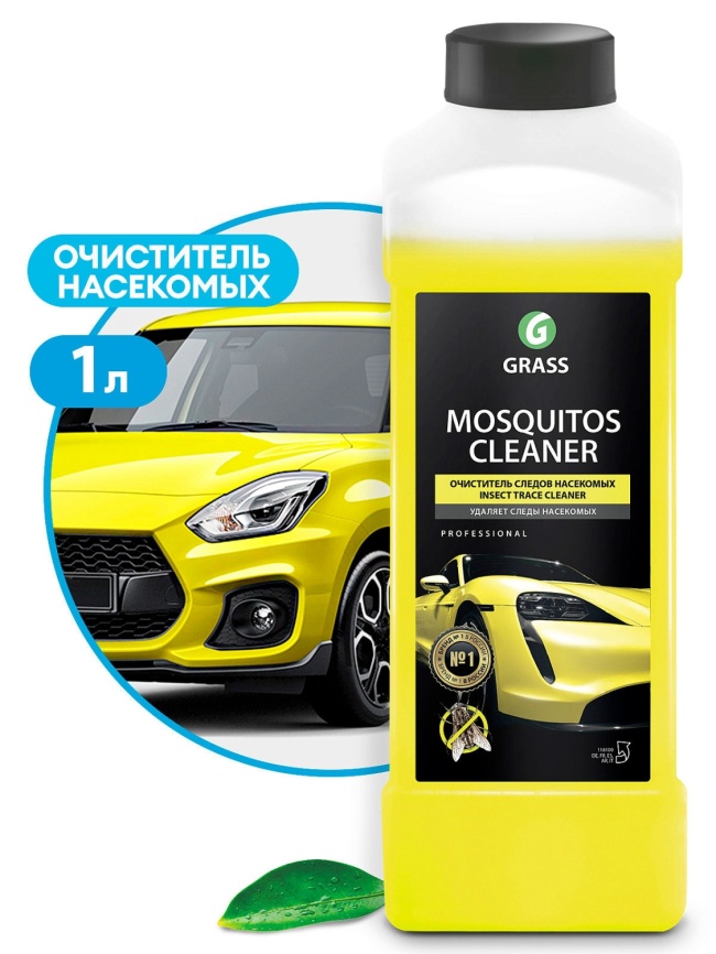 Средство для удаления следов насекомых "Mosquitos Cleaner" 1 л.
 фото 1