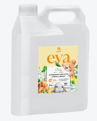 Кондиционер для белья EVA  flower (канистра 5кг)  фото 1