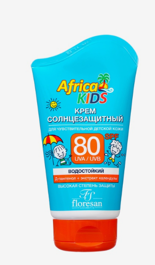 Крем д/заг Африка детс.SPF80 100мл фото 1
