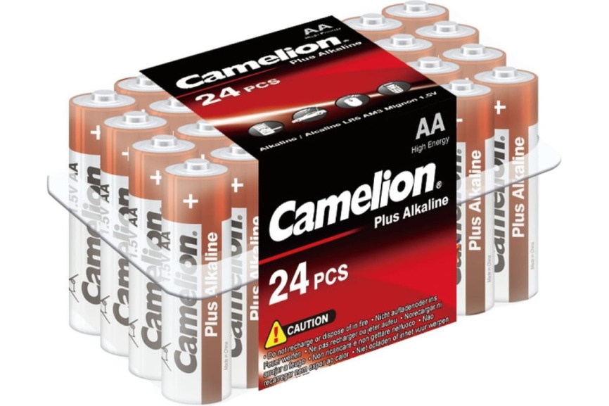 Батарейка Camelion AA/пальчиковая(R6;LR6;FR6) Plus Alkaline PB-24 1шт(уп24шт) фото 1