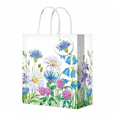 Пакет подарочный ППК-4428 Optima, Сезонные цветы 22*31*10 см фото 1