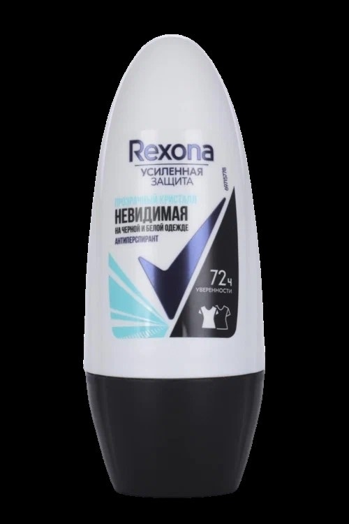 РЕКСОНА дез.ролик жен.50мл. КРИСТАЛЛ  (прозрачный кристал)*2/6 фото 3