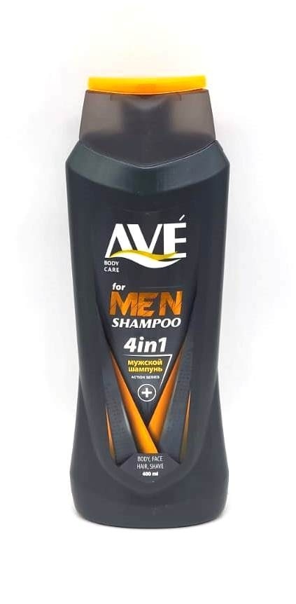 АВЕ шампунь-гель муж. 400мл. 4в1 *1/12 фото 1