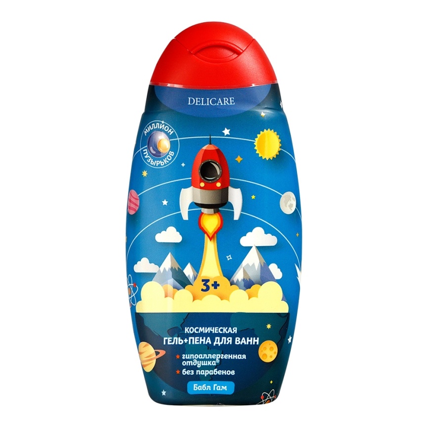 Пена д/ванн Деликаре Бабл гам 300м фото 1