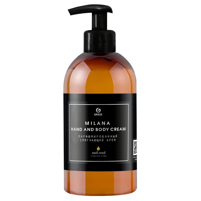 Парфюмированный крем для рук и тела Milana Oud Rood 300 мл.
 фото 2