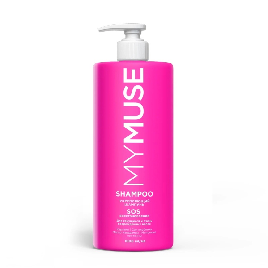 Укрепляющий шампунь SOS-восстановление1000 мл фото 1