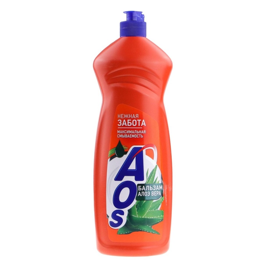 АОС  д/посуды 900мл.  Бальзам Алоэ вера  фото 1