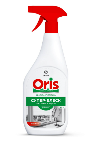 Средство для очистки стекол и зеркал ORIS Супер-блеск 600мл фото 1