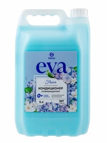 Кондиционер для белья EVA  flower (канистра 5кг)  фото 2