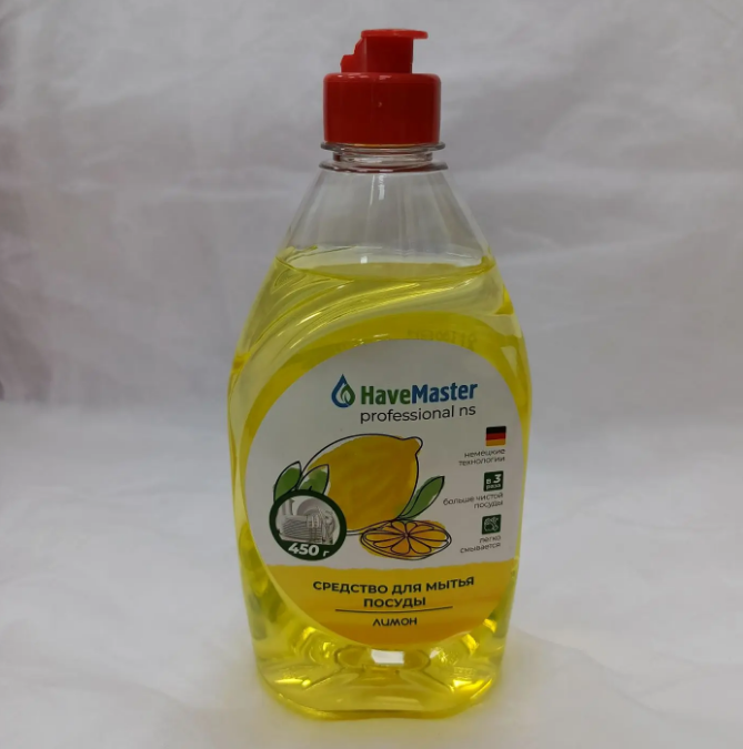 Средство д/мытья посуды Лимон HaveMaster 450 фото 1