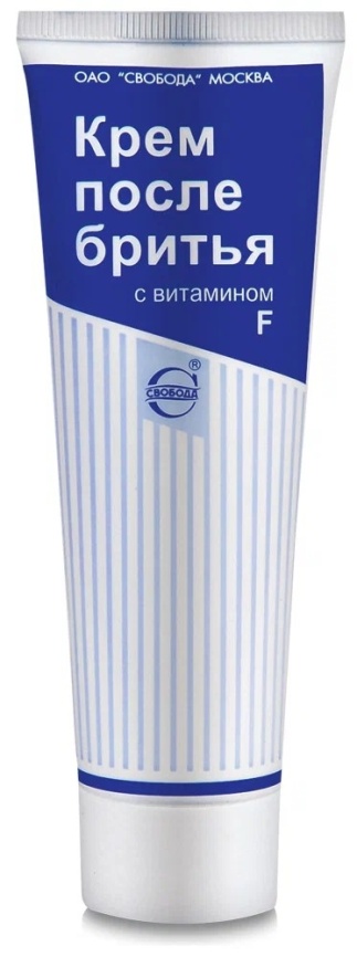 Св. крем п/бритья с вит.F лам.туба 80гр.(1144016) янв *5/15 - акц.цена фото 1