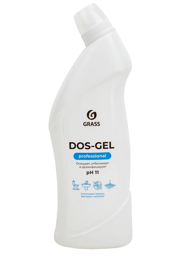 Дезинфицирующий чистящий гель "DOS-Gel" Professional 750 мл.
 фото 1