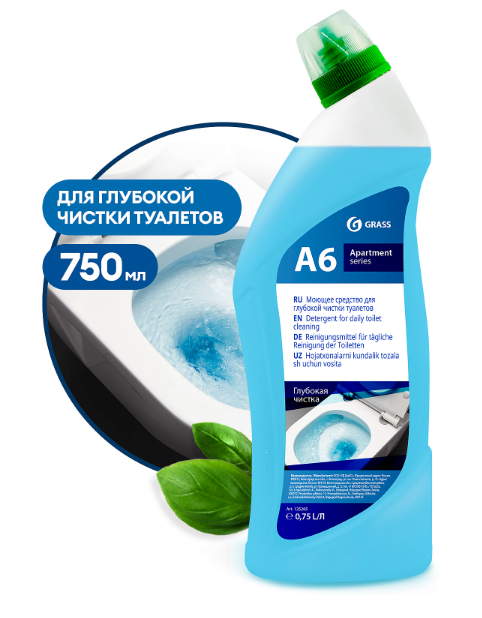 Моющее средство для глубокой чистки "Apartment Series A6" 750 мл. фото 1