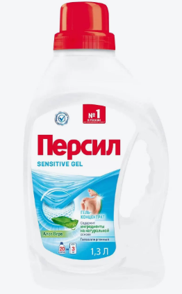 Гель для стирки белья ПЕРСИЛ  Sensitive Gel 1,3л фото 1