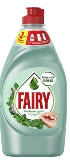 Средство для мытья посуды FAIRY "Чайное дерево и Мята" 450мл /21 фото 1