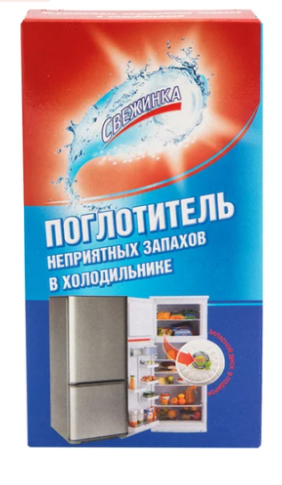 Поглотитель запаха д/холодильников Свежинка в контейнере *3/12 фото 1