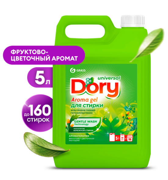 Гель-концентрат для стирки всех видов тканей Dory 5,2 кг.
 фото 1
